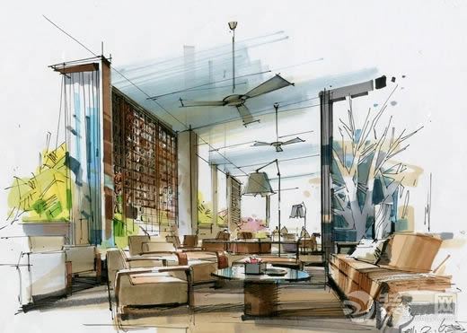 聆海美巢邀您参加河南省首届手绘与空间设计高